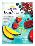 Sunrype Fruit Source - 100% Fruit Bar, 30 Count, 3 Flavours (Net Weight 1.11 KG)