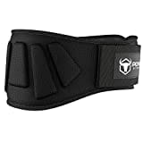 Weightlifting Belt For Men and Women - 6 Inch Auto-Lock Weight Lifting Back Support, Workout Back Support for Lifting, Fitness, Cross Training and Powerlifitng (Medium, Black)