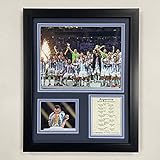 Legends Never Die, Inc. Argentina | 2022 FIFA World Cup Champions | 12"x15" Framed Photo Collage (Celebration)