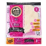 La Tortilla Factory 7.5” Keto 1g Net Carb High Fibre & Protein Wheat Tortillas, 8 Tortillas, 320g