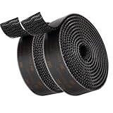 Dual Lock SJ3550A 1"×8ft Black 2 Pack Reclosable Fastener Mounting Tape Interlocking Mushroom shaped Strong Adhesive Hook Lock Sticky Tape for Indoor and Outdoor(DB25252)