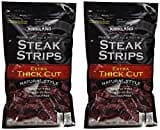 Kirkland Signature Premium Beef Steak Strips Jerky 12 Oz (2PAK)