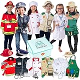 Born Toys Dress Up Clothes w/Pretend Play Toys for Boys and Girls(3-7 y/o) (6-in-1)