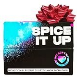 Spice It Up - Fun and Romantic Couples Games for Two for a Date Night - 150 Cards with Questions, Conversations and Dares. Amazing Card Game for a Couple. Great Gifts for him and her