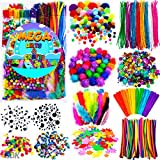 GoodyKing Arts and Crafts Supplies for Kids -1170Pcs+ Craft Art Supply Kit for Toddlers Age 4 5 6 7 8 9 - All in One D.I.Y. Crafting School Supplies Set for Kids,Birthday Christmas Gifts